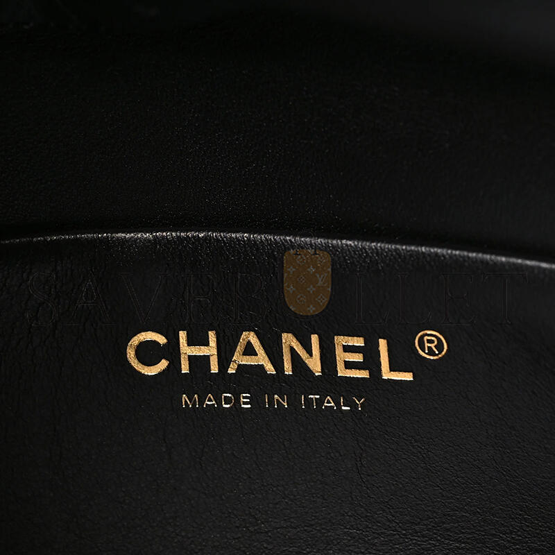 CHANEL TWEED MAXI FLAPBAG AS6281 (32*19.5*10cm)